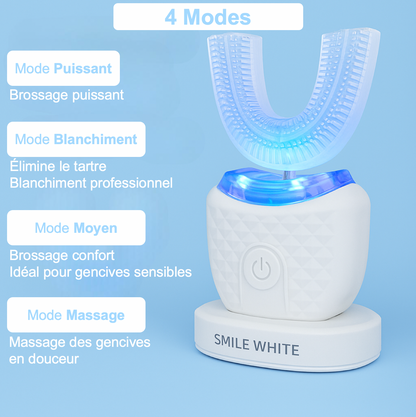Brosse à Dents Automatique 360° Ultrasonique