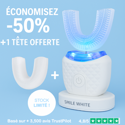 Brosse à Dents Automatique 360° Ultrasonique
