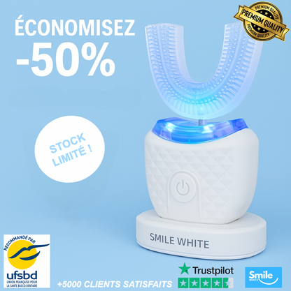 Brosse à Dents Automatique 360° Ultrasonique